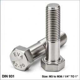 HEX HEAD BOLT HALF THREAD