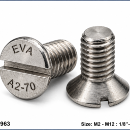 SLOTTED CSK HEAD SCREW